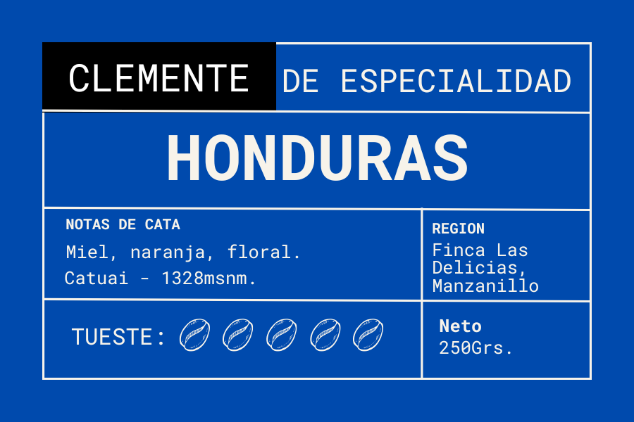Café de origen Honduras